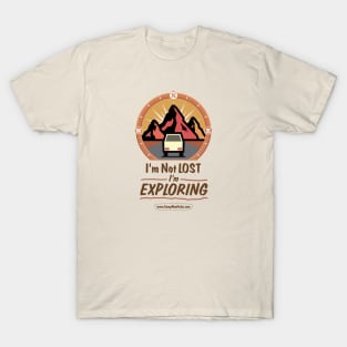 I'm Exploring, light T-Shirt